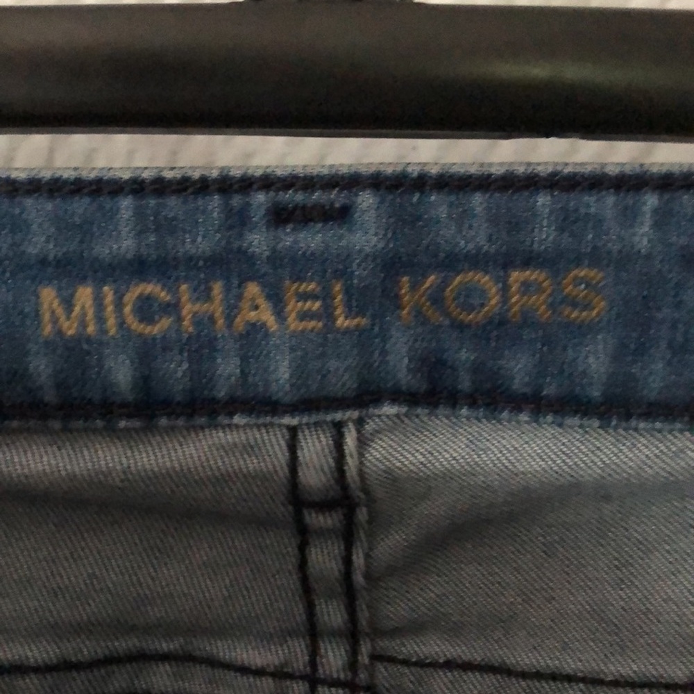 Michael Kors Dillon Relaxed Fit Denim with holes in knees size 12 - Picture 4 of 9